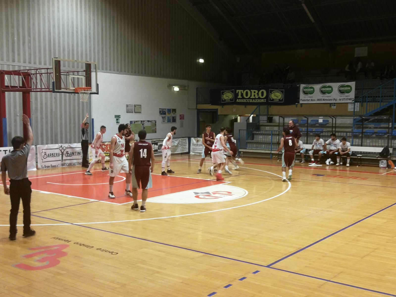 L'Npc Fara in Sabina espugna il campo della Nestor Marsciano - Serie D Regionale Umbria Girone Unico - Basketmarche.it