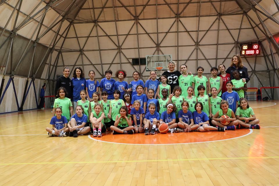 Il Centro Minibasket Robur Osimo al lavoro anche sul basket femminile - - Basketmarche.it